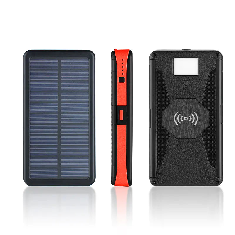 20000mAh Waterproof Magnetic Solar Power Bank Sun Cell Pro