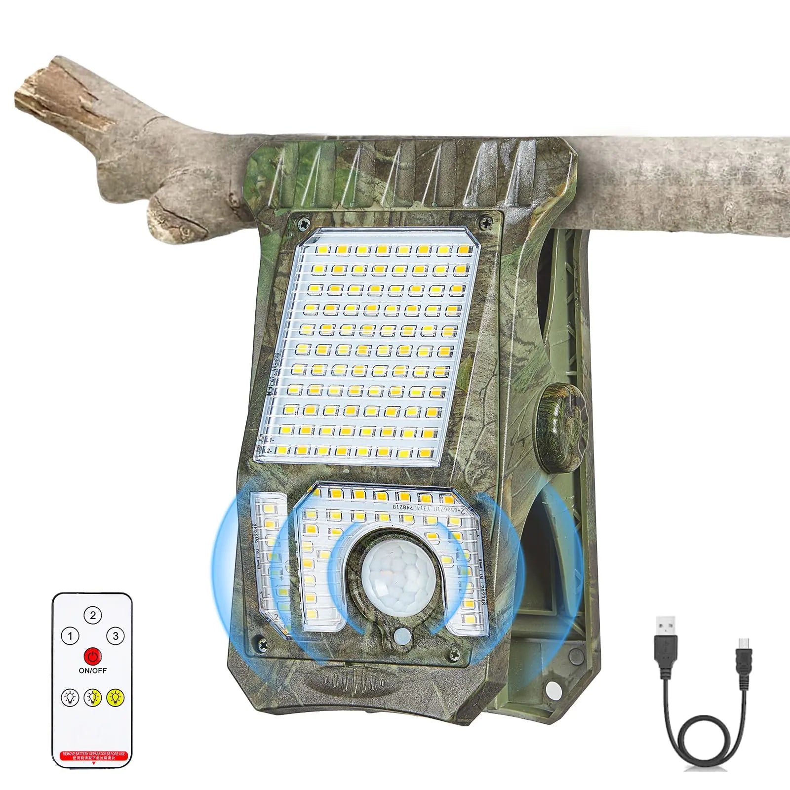 LIFENGSOLER 1000LM High Bright Solar Camping Lights 118LED Solar Powered & USB Rechargeable Camping Essentials IP68 Waterproof Portable Solar Emergency Lights Outdoor for Tent RV Power Outage Sun Cell Pro