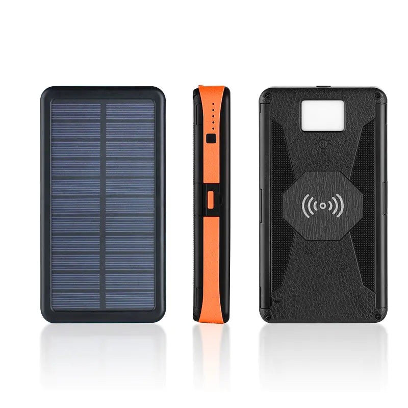 20000mAh Waterproof Magnetic Solar Power Bank Sun Cell Pro