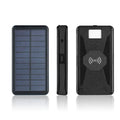 20000mAh Waterproof Magnetic Solar Power Bank Sun Cell Pro