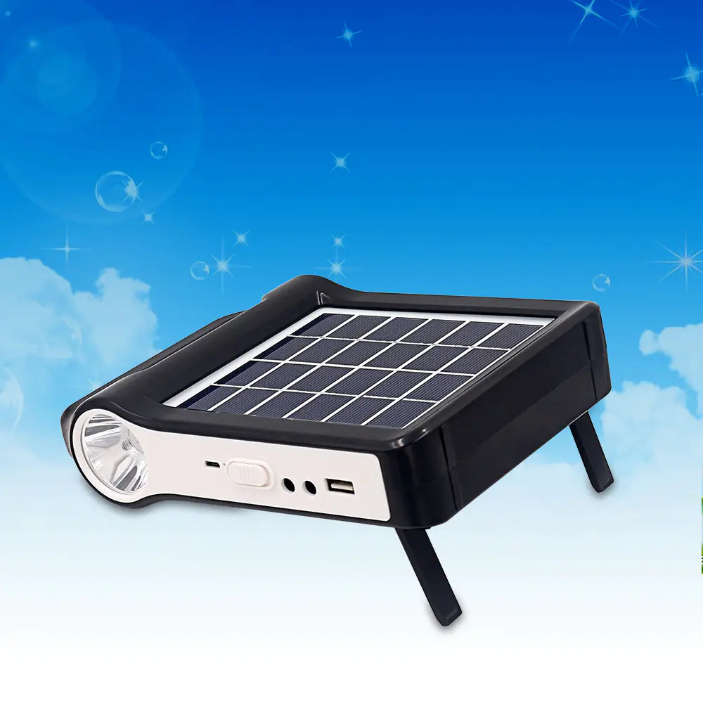 Solar Power System with Rechargeable Lithium Battery Sun Cell Pro