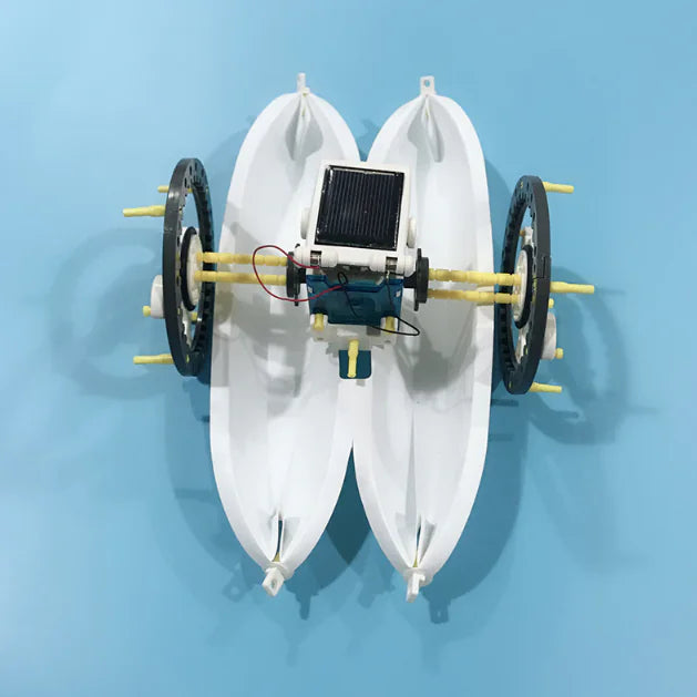 13-in-1 DIY Robot Science Kit with Solar Power Sun Cell Pro