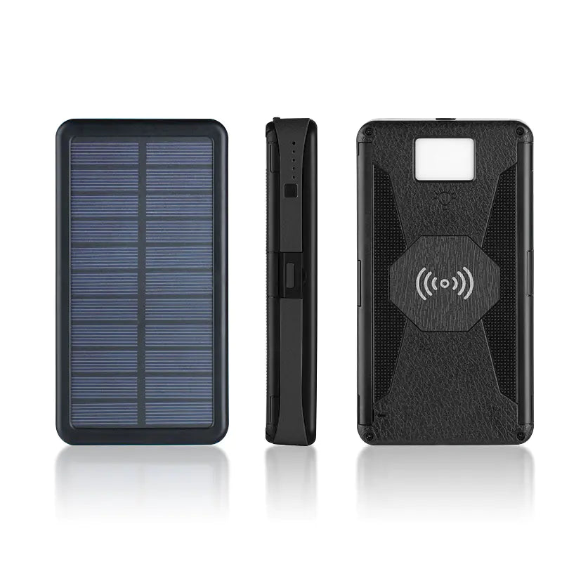 20000mAh Waterproof Magnetic Solar Power Bank Sun Cell Pro