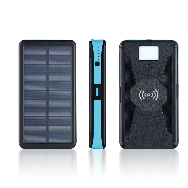 20000mAh Waterproof Magnetic Solar Power Bank Sun Cell Pro