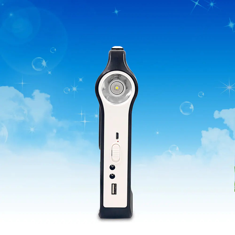 Solar Power System with Rechargeable Lithium Battery Sun Cell Pro