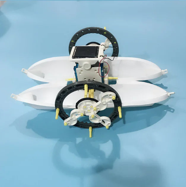 13-in-1 DIY Robot Science Kit with Solar Power Sun Cell Pro